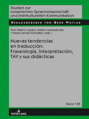 cover image of Nuevas tendencias en traducción